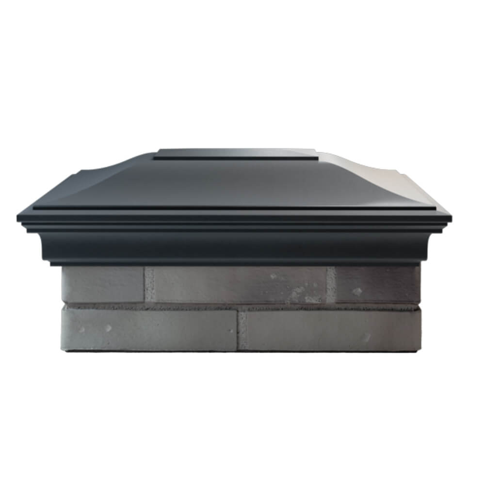 Колпак Zking Монблан Серый на столб 2х1.5 кирпича (515х385мм) в Обнинске фото