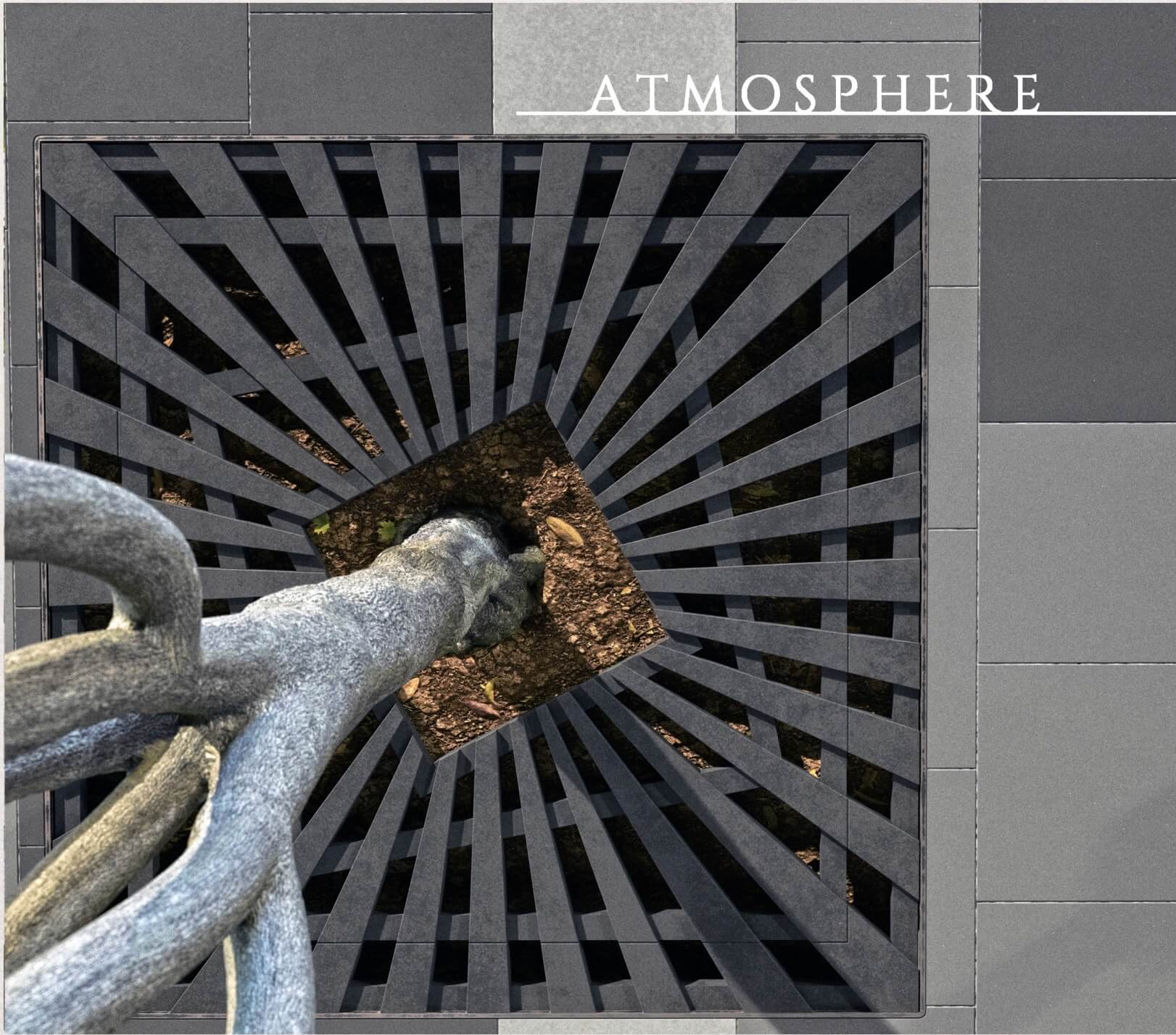 Приствольная решетка для дерева ZKING ATMOSPHERE 1.2х1.2м Черная в Обнинске фото