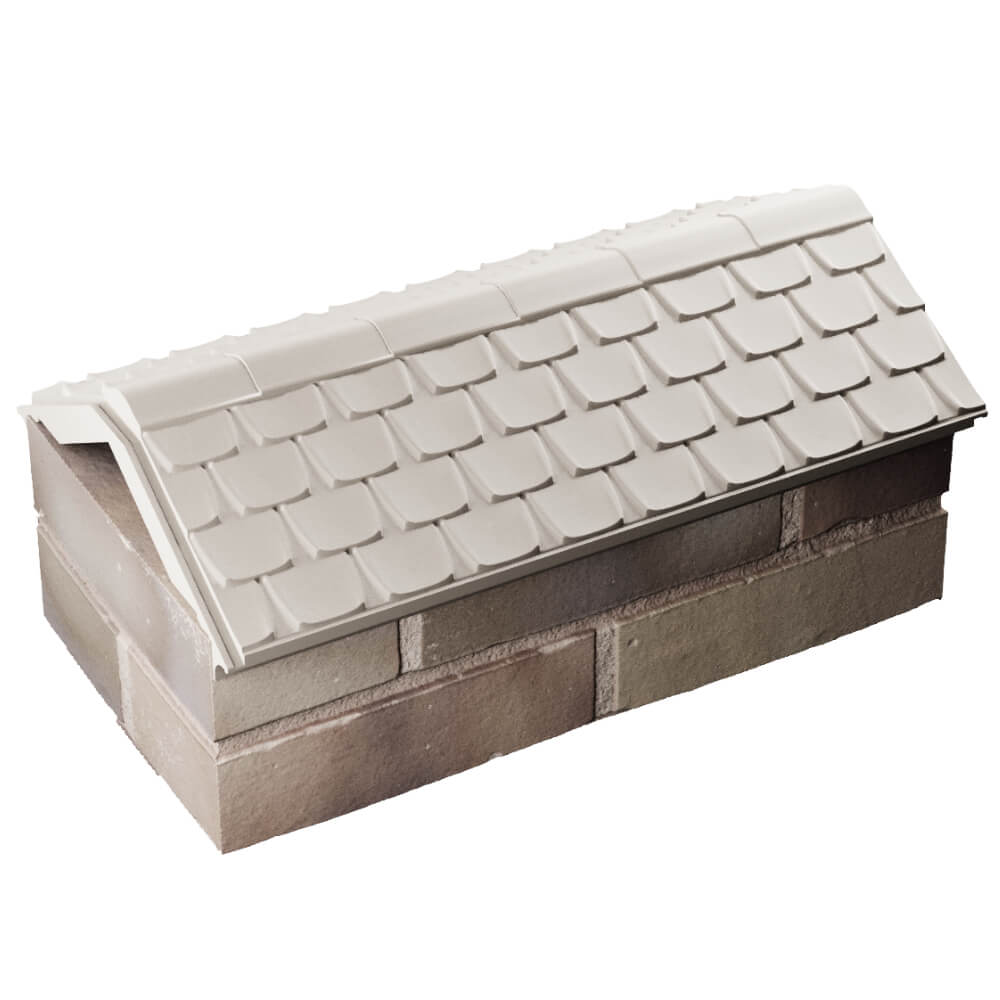 Парапет Zking Эльбрус Бежевый с посадкой на 1 кирпич (255мм) в Обнинске фото