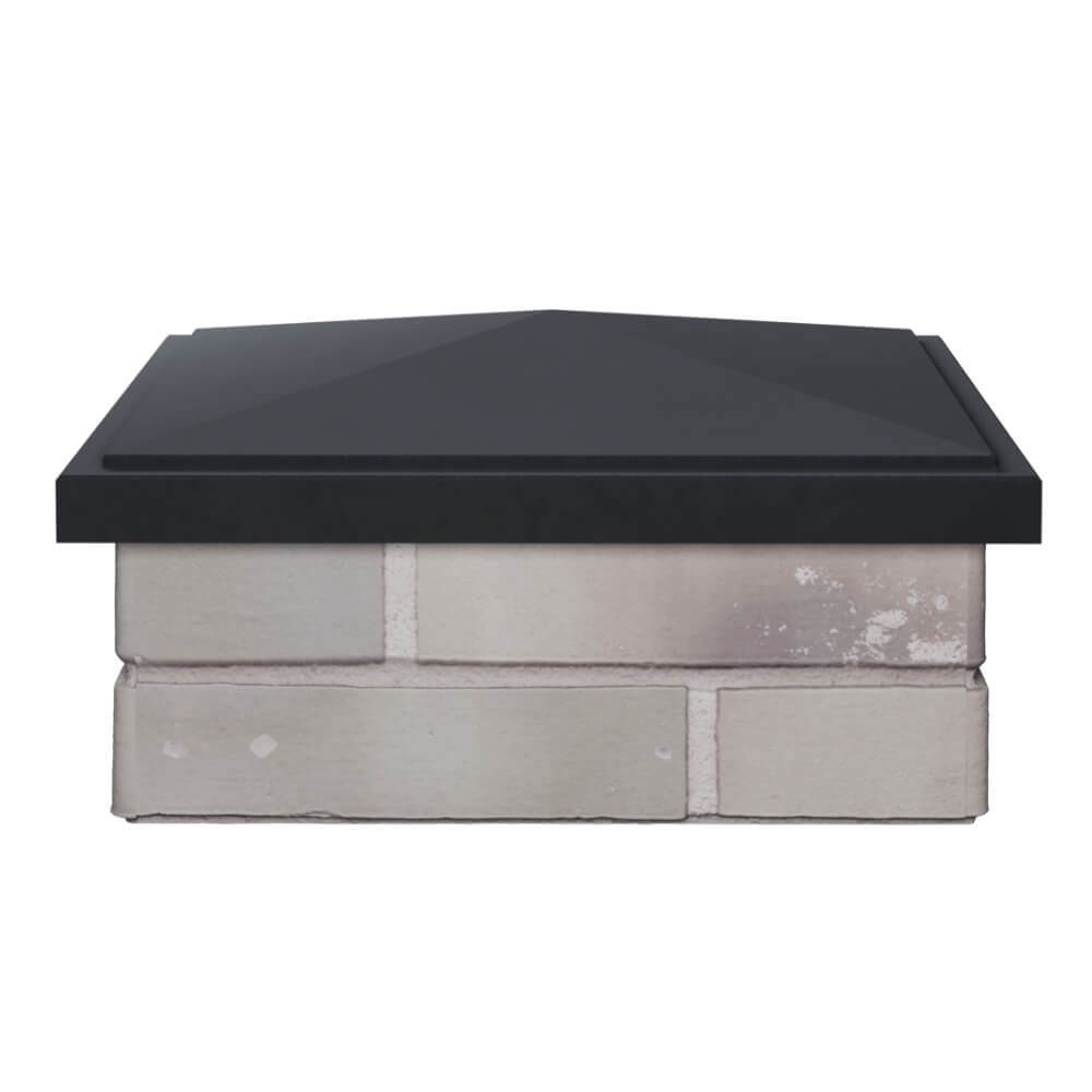 Колпак Zking БонаМоно Серый на столб 1.5х1.5 кирпича (385х385, 400х400мм) Обнинск фото