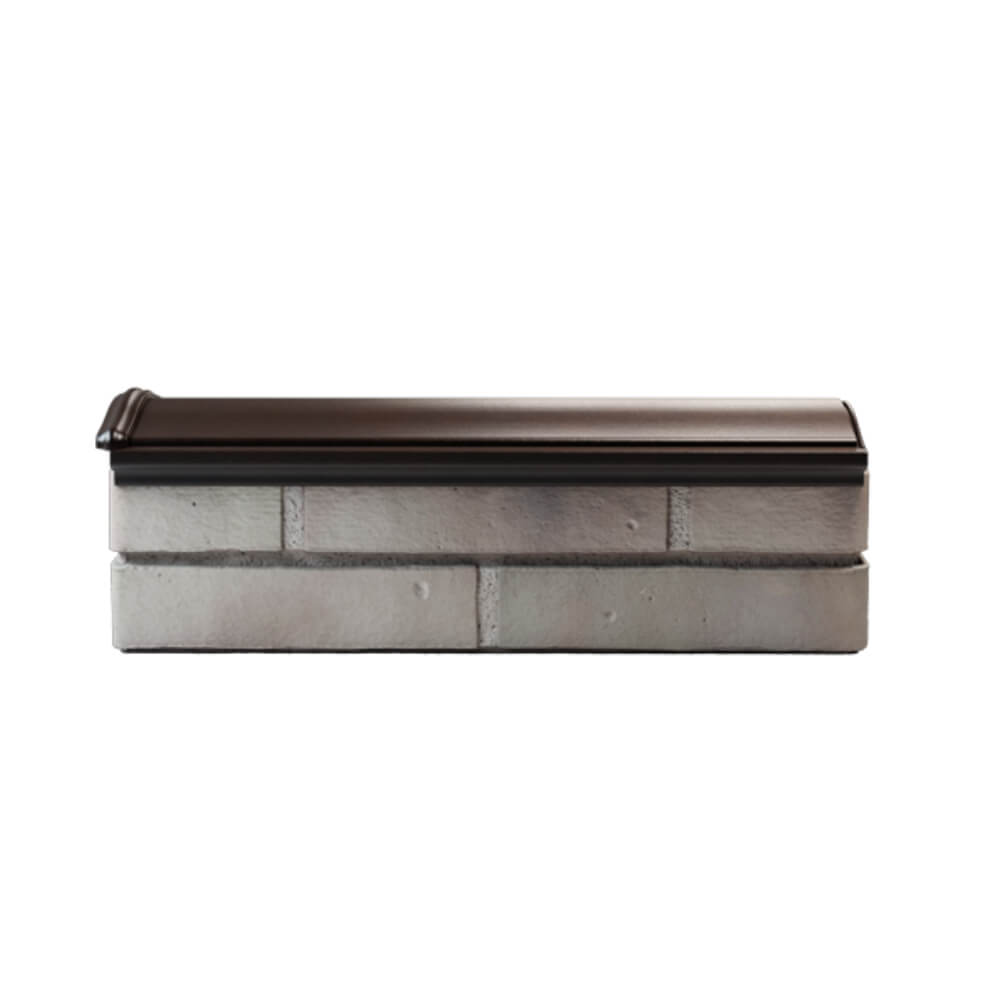 Парапет Zking Монблан Коричневый посадка на 0.5 кирпича (130мм) в Обнинске фото