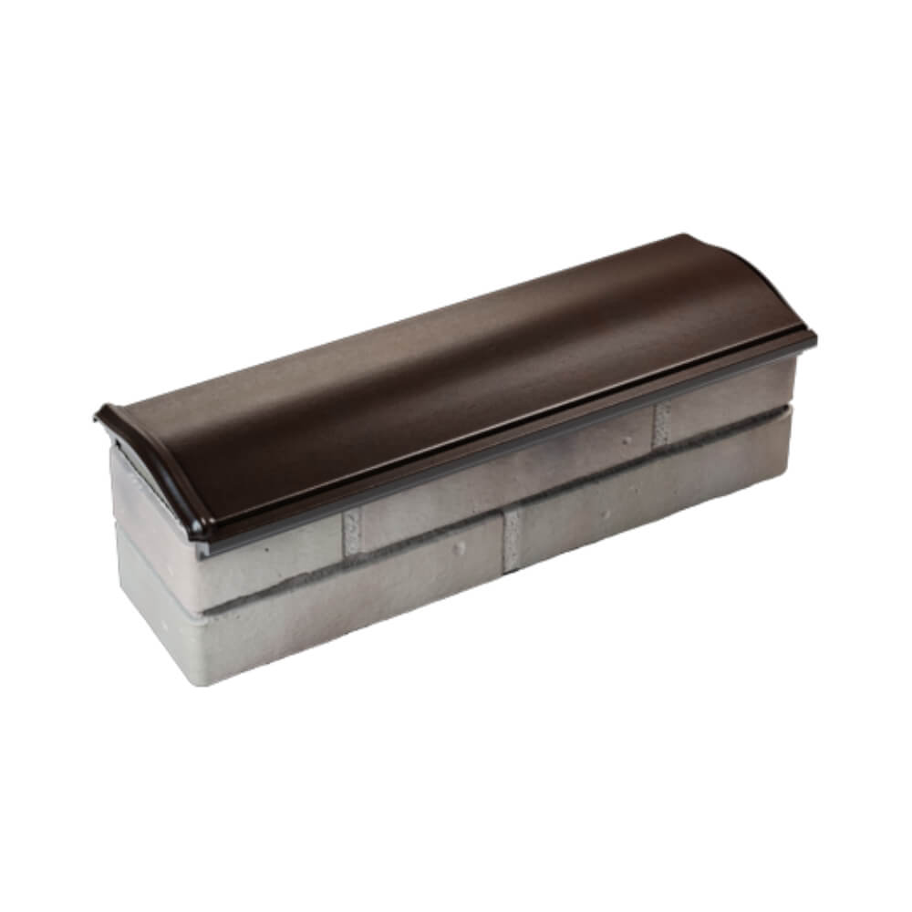 Парапет Zking Монблан Коричневый посадка на 0.5 кирпича (130мм) в Обнинске фото