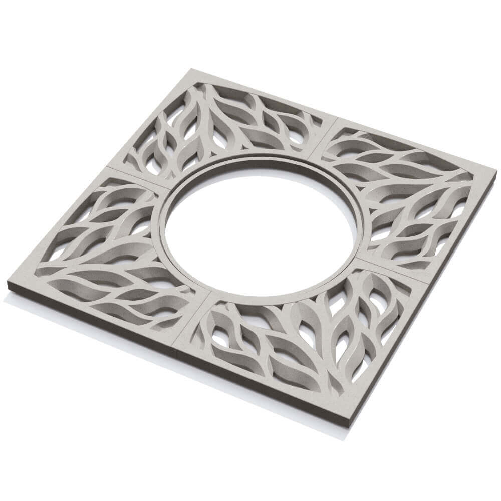 Приствольная решетка для дерева ZKING CRUST 1.2х1.2м Бежевая в Обнинске фото