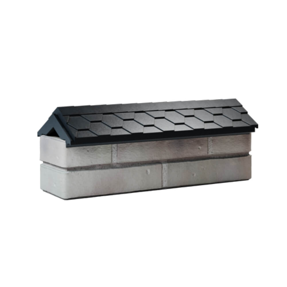 Парапет Zking Эверест Черный с посадкой на 0.5 кирпича (130мм) Обнинск фото