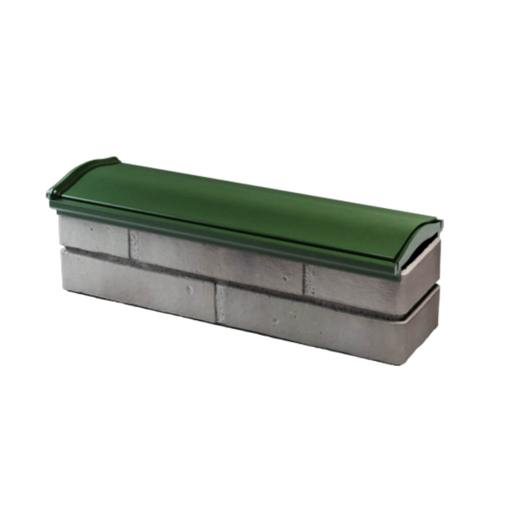 Парапет Zking Монблан Зеленый посадка на 0.5 кирпича (130мм) в Обнинске фото