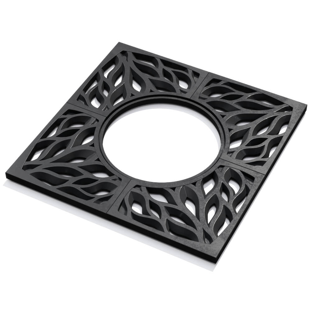 Приствольная решетка для дерева ZKING CRUST 1.2х1.2м Черная в Обнинске фото