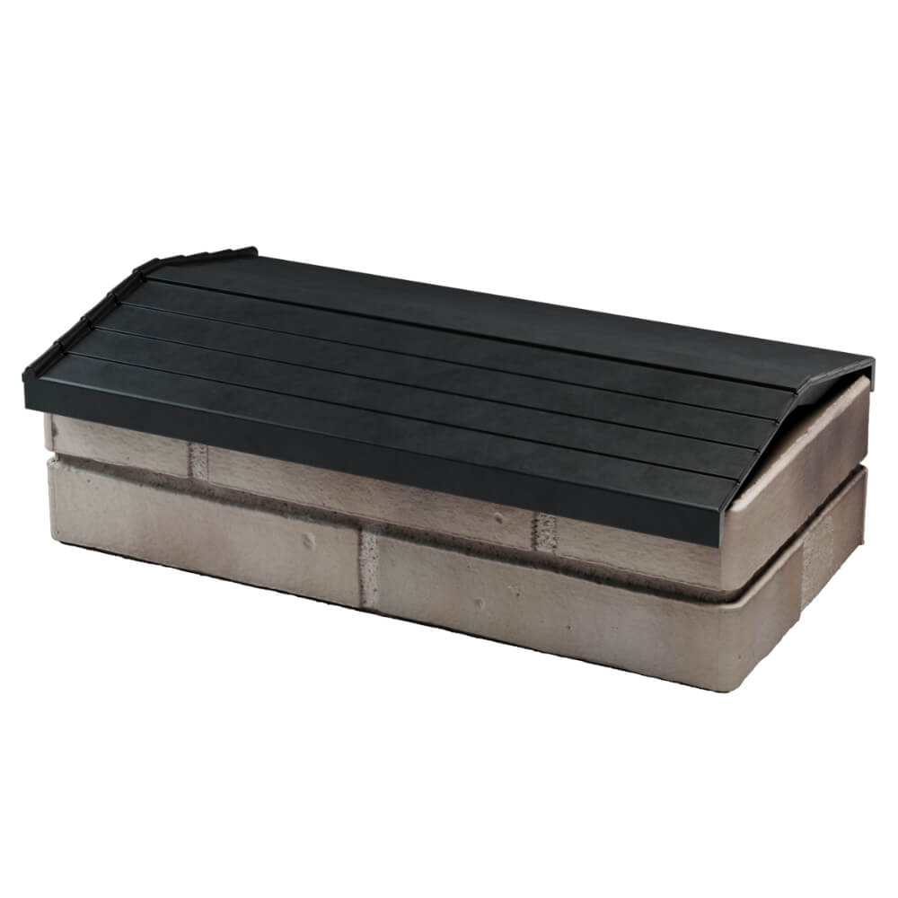 Парапет Zking Бона ХайТек Черный с посадкой на 1 кирпич (200/225/255мм) в Обнинске фото