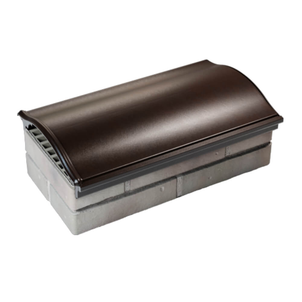 Парапет Zking Монблан Коричневый посадка на 1 кирпич (200/225/255мм) в Обнинске фото