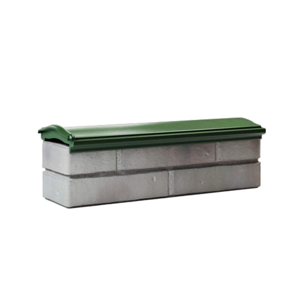 Парапет Zking Монблан Зеленый посадка на 0.5 кирпича (130мм) Обнинск фото