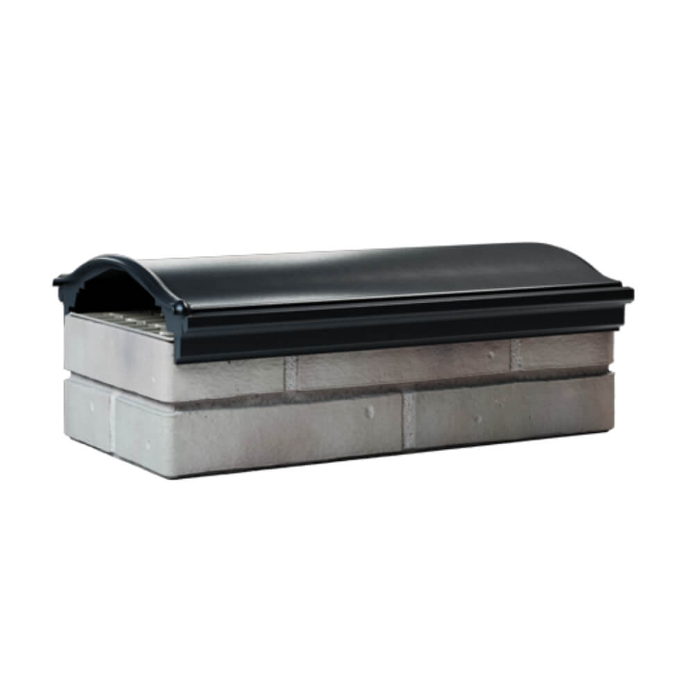 Парапет Zking Монблан Черный посадка на 1 кирпич (200/225/255мм) Обнинск фото