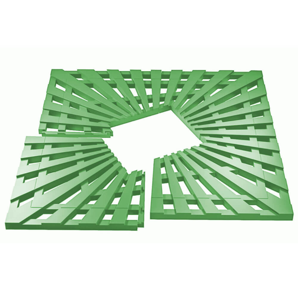 Приствольная решетка для дерева ZKING ATMOSPHERE 1.2х1.2м Зеленая в Обнинске фото