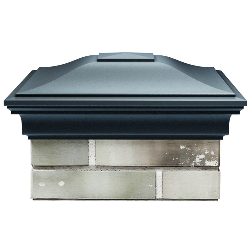 Колпак Zking Монблан Серый на столб 1.5х1.5 кирпича (385х385мм) Обнинск фото