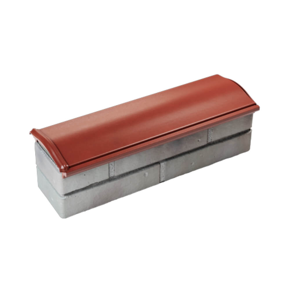 Парапет Zking Монблан Красный посадка на 0.5 кирпича (130мм) в Обнинске фото