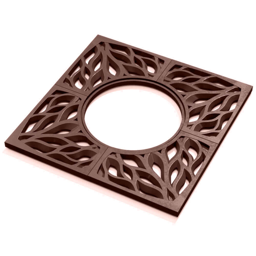 Приствольная решетка для дерева ZKING CRUST 1.2х1.2м Коричневая в Обнинске фото