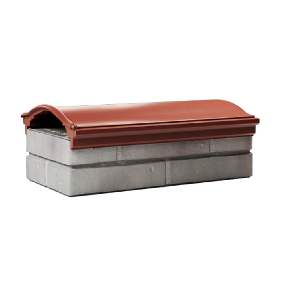 Парапет Zking Монблан Красный посадка на 1 кирпич (200/225/255мм) Обнинск фото