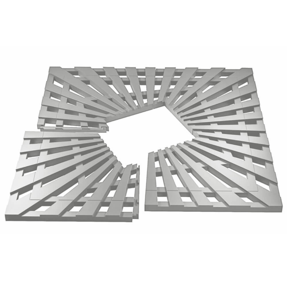 Приствольная решетка для дерева ZKING ATMOSPHERE 1.2х1.2м Бежевая в Обнинске фото