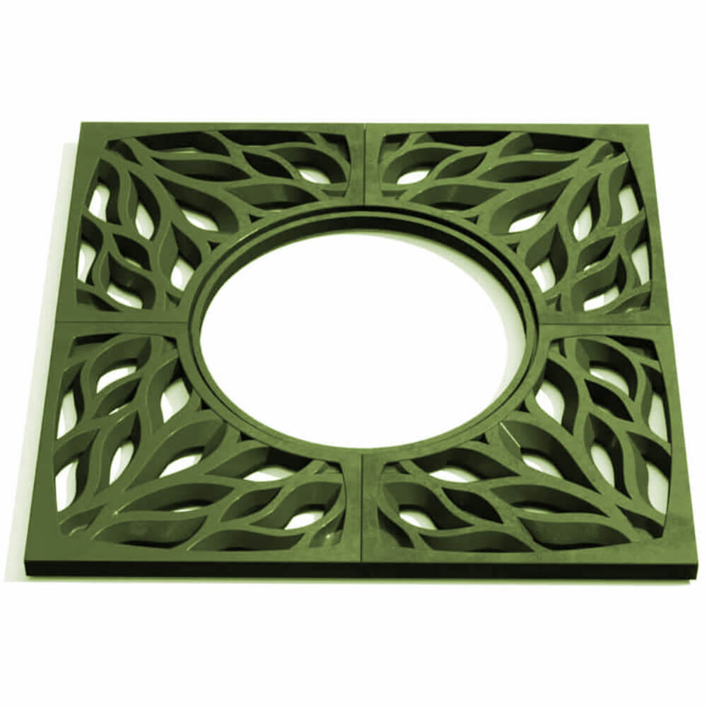 Приствольная решетка для дерева ZKING CRUST 1.2х1.2м Зеленая Обнинск фото