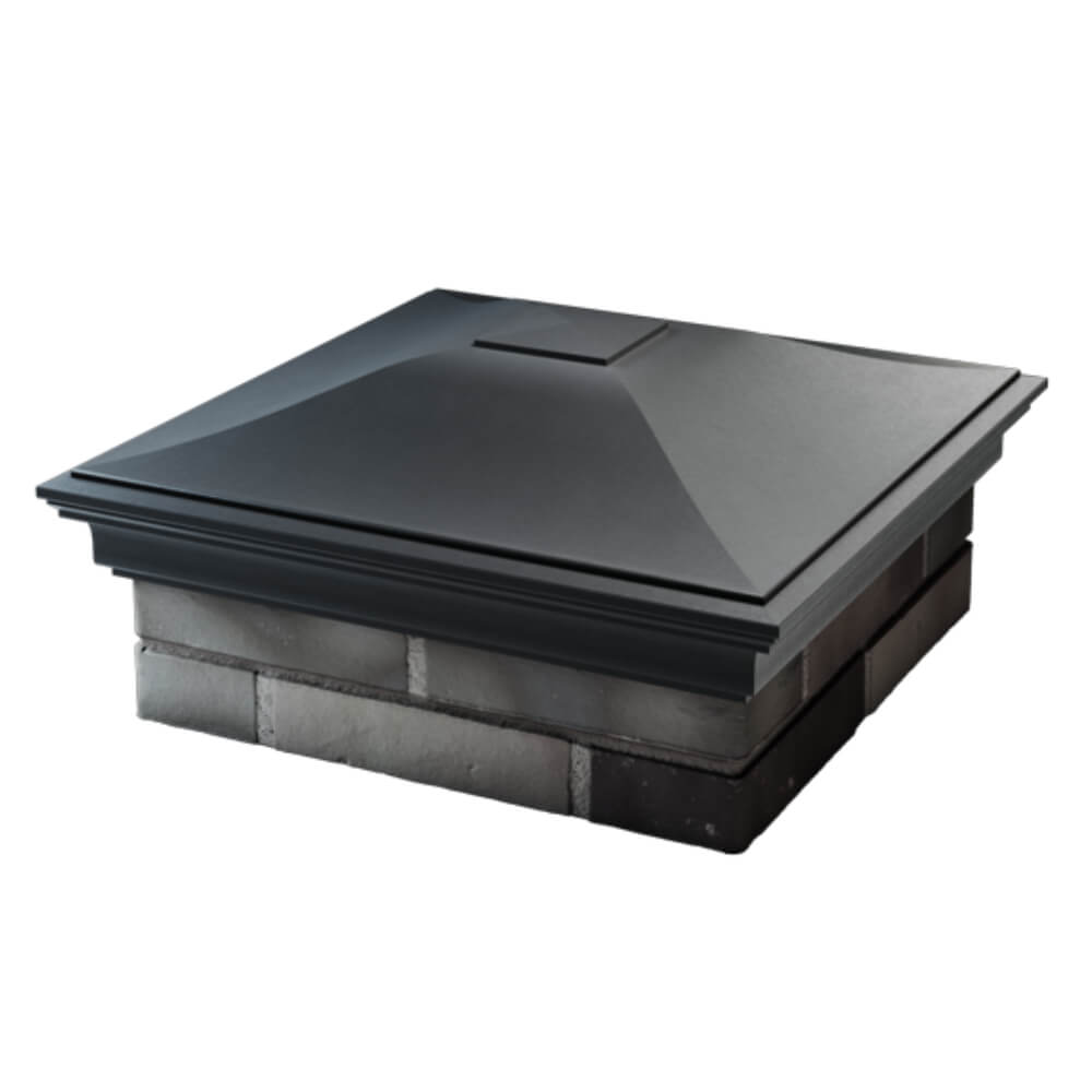 Колпак Zking Монблан Серый на столб 2х2 кирпича (515х515мм) в Обнинске фото