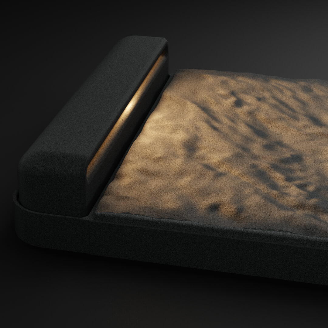 LED Светильник для шаговой плиты STONE Графитовый Серый 330х75х98мм Обнинск фото