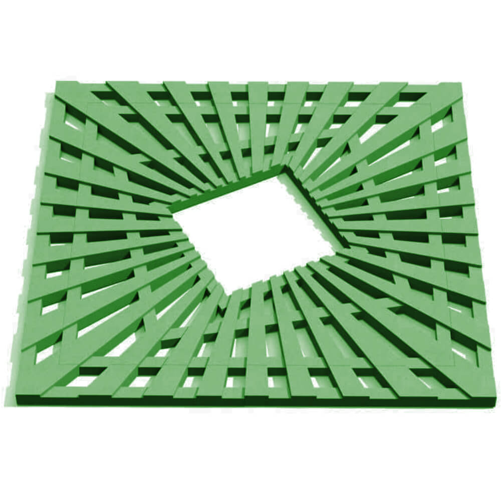 Приствольная решетка для дерева ZKING ATMOSPHERE 1.2х1.2м Зеленая Обнинск фото