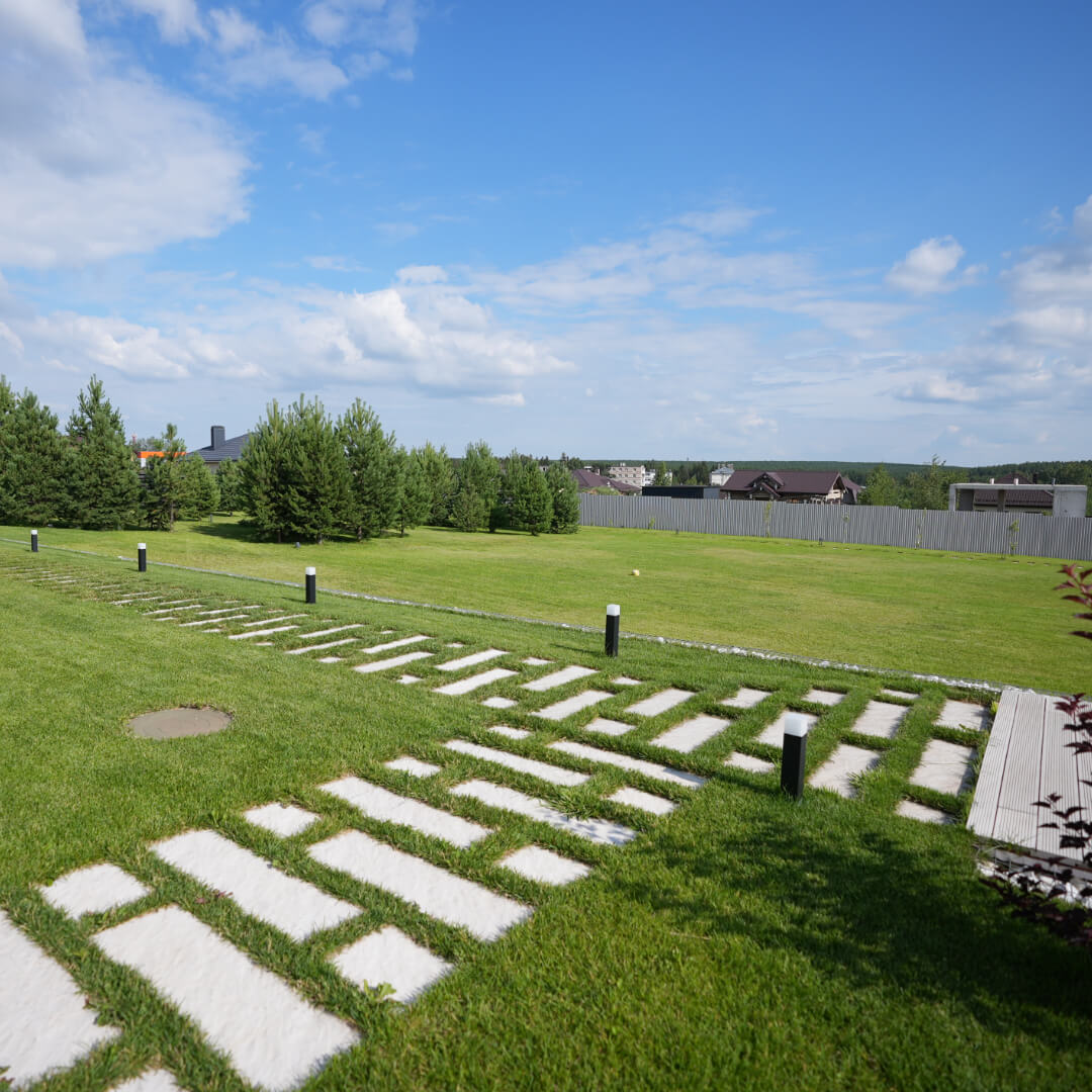 Шаговая плита STONE Светлая Галька 990х330х55мм в Обнинске фото