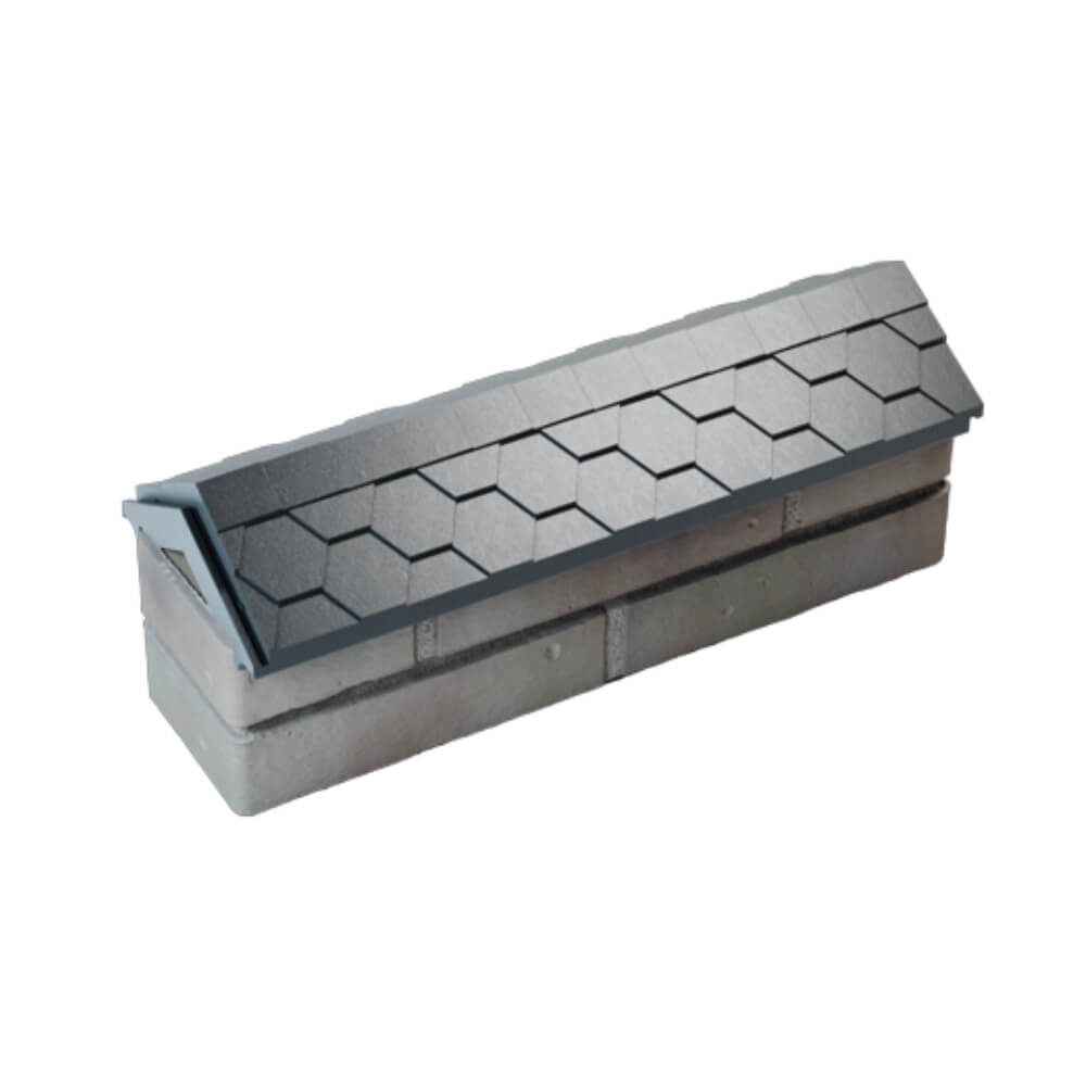 Парапет Zking Эверест Серый с посадкой на 0.5 кирпича (130мм) в Обнинске фото